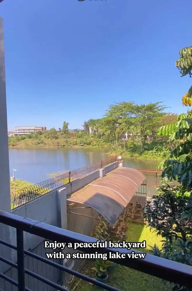 Termurah! Rumah cantik view danau Ratnasasih, Bandung