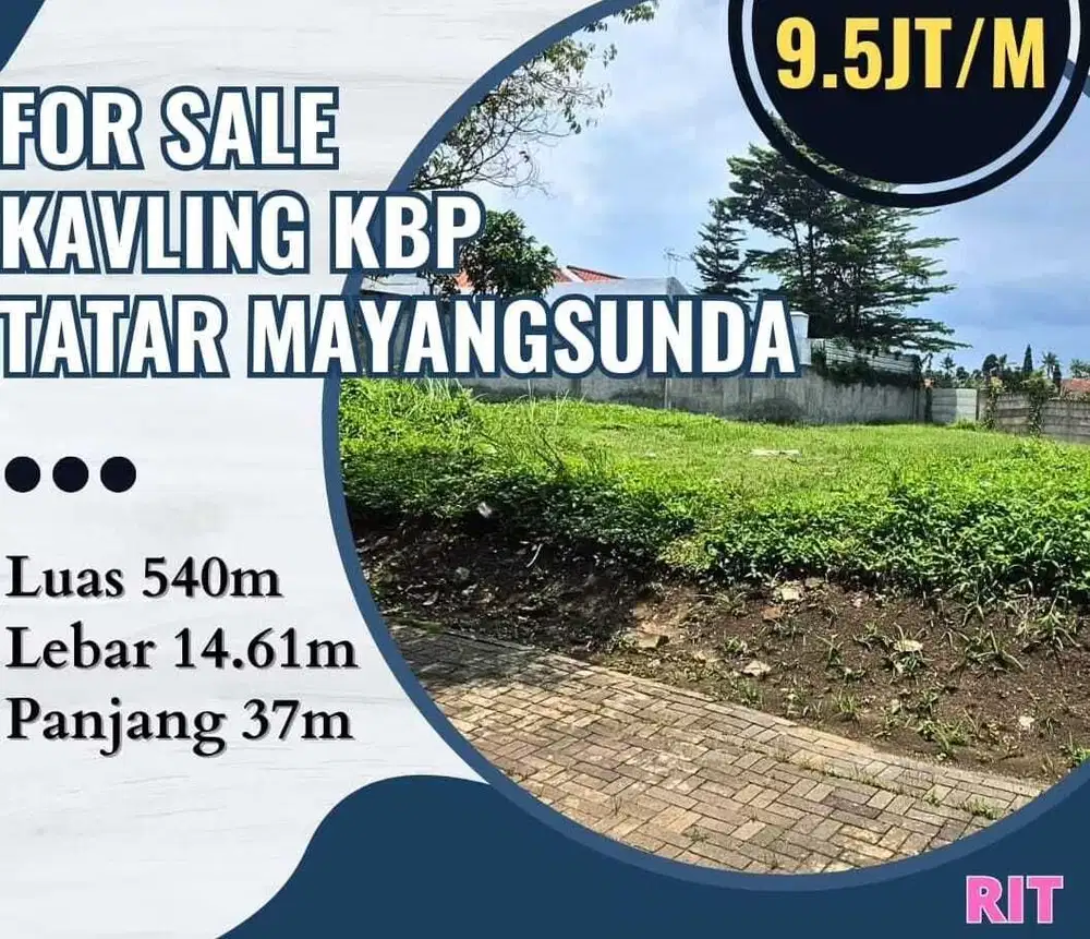 Termurah! Kavling Tatar Mayangsunda kota baru parahyangan