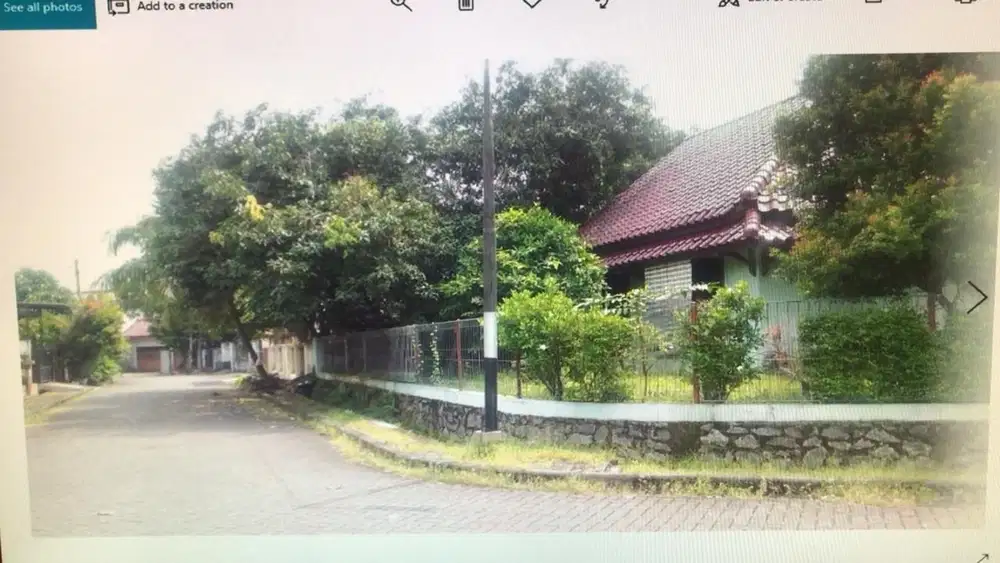 Tanah Dijual Di Villa Melati Mas Posisi Huk Harga Menarik