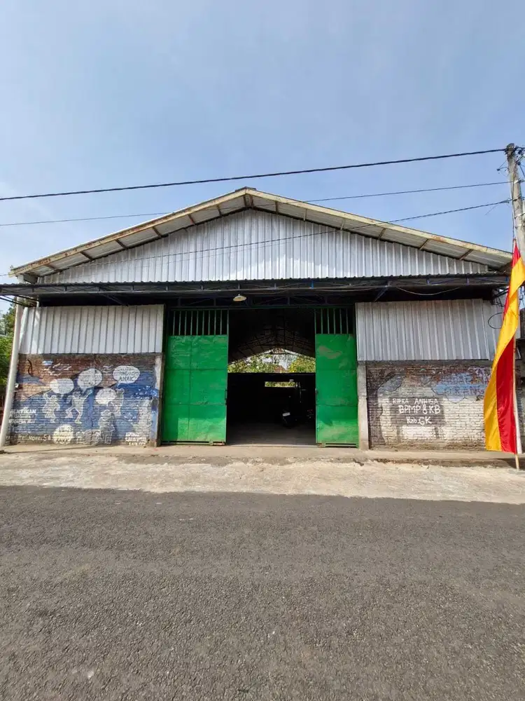 Dijual MURAH Gudang Luas 600 m2 di Wonosari