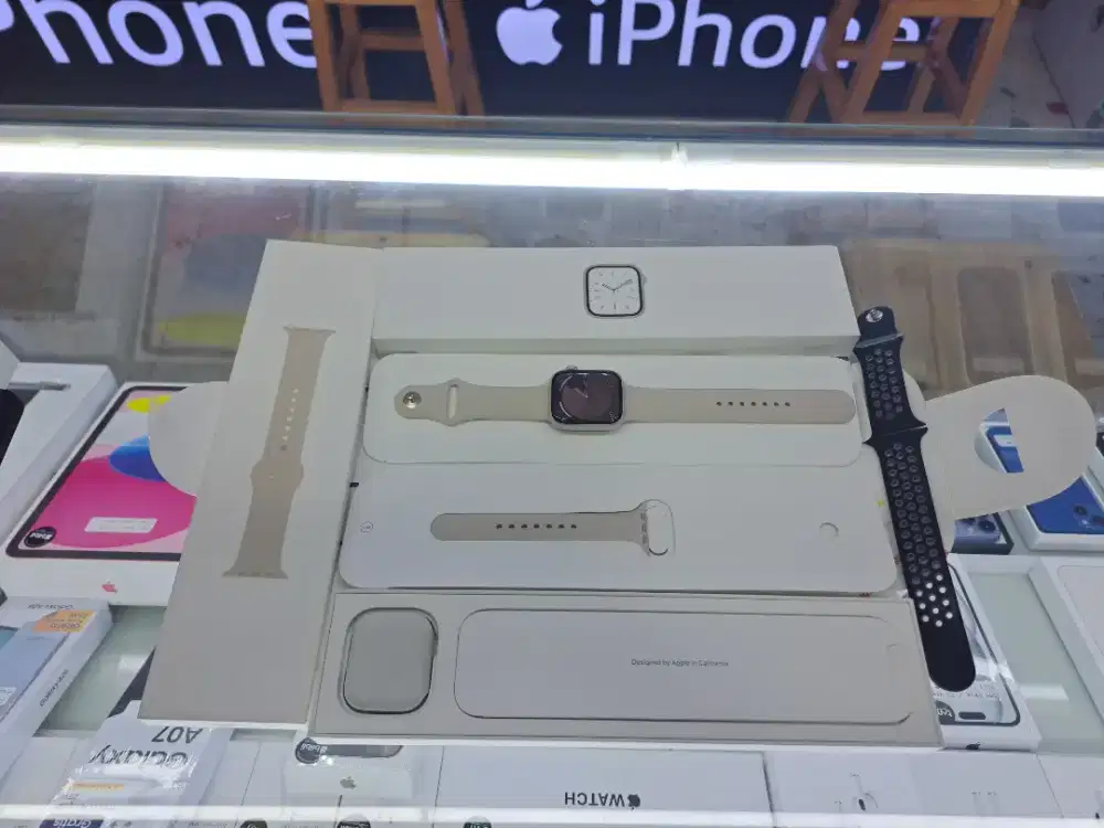 Apple Watch Series 7 45mm Starlight Ex Inter Mulus Fullset