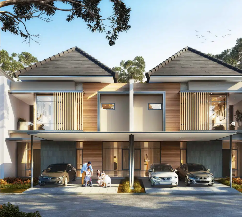 Rumah 2 Lantai Kuningan Village di PIK 2