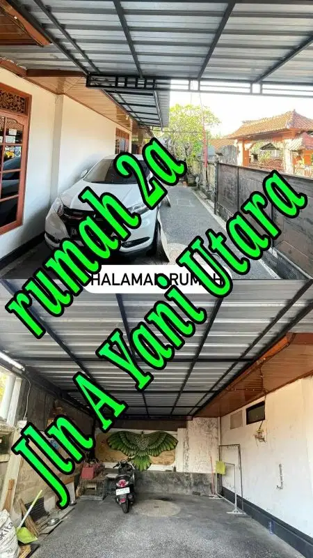 Dijual Rumah Lokasi di Jln A Yani Utara Denpasar Bali