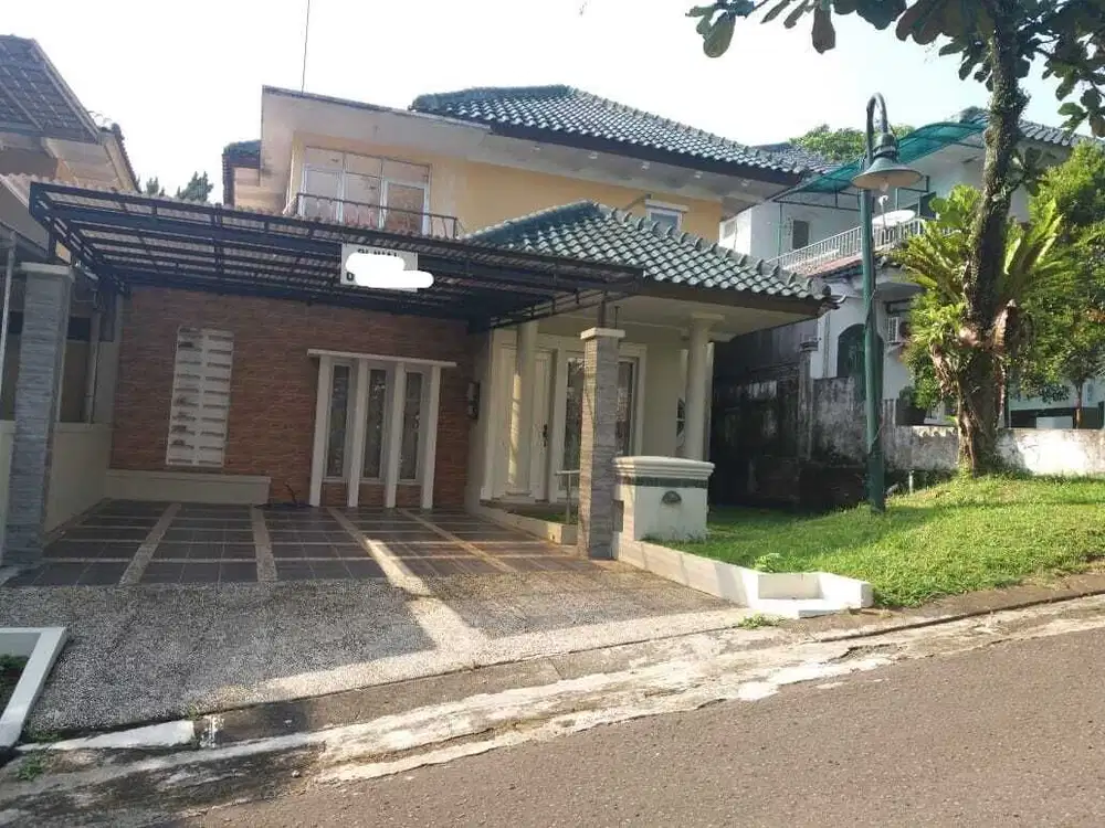 Rumah 2 lantai cluster bukit golf hijau Sentul city