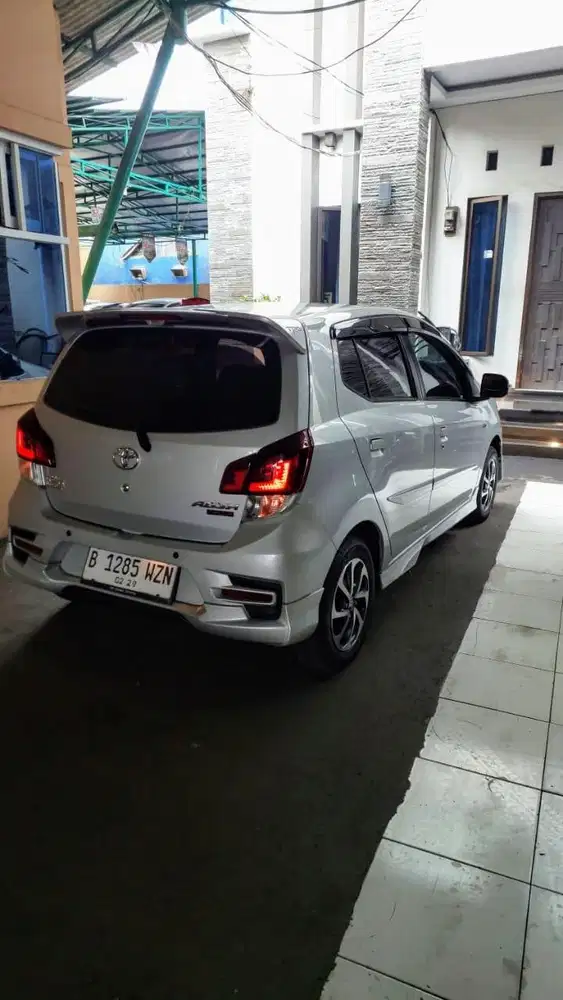 Dp 2 jt Toyota New Agya 1.2 TRD Sportivo Manual 2018 KM 70 RIBUAN