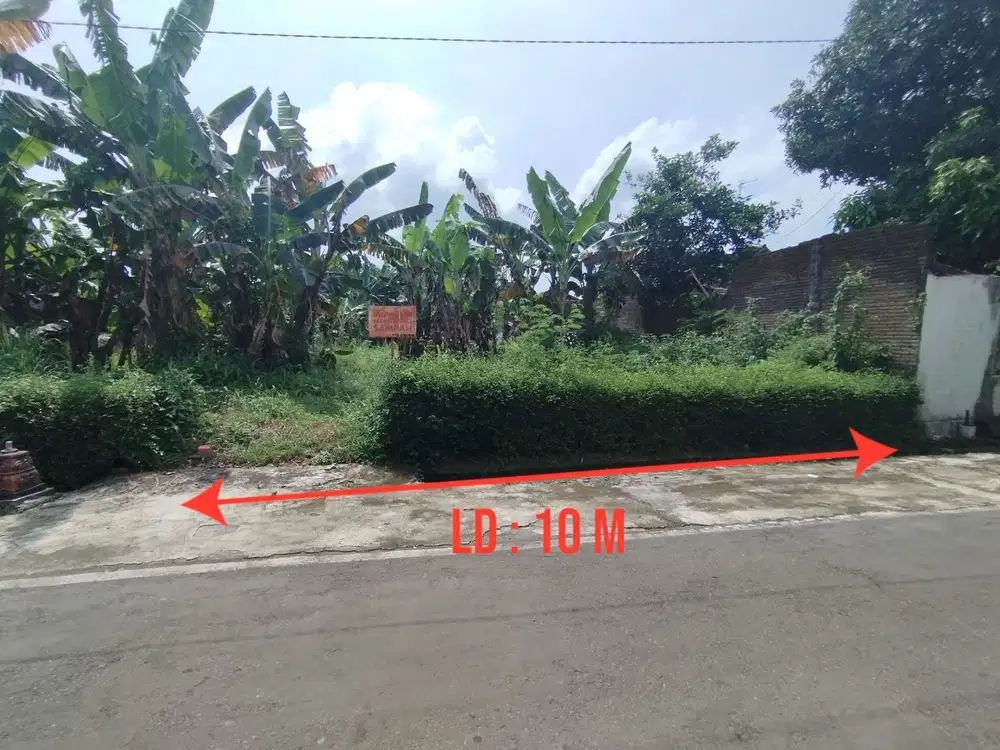 Tanah Pekarangan 299m² di Surakarta