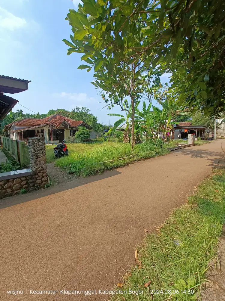 Tanah SHM Bebas Banjir Siap Bangun di Bojong Kelapa Nunggal