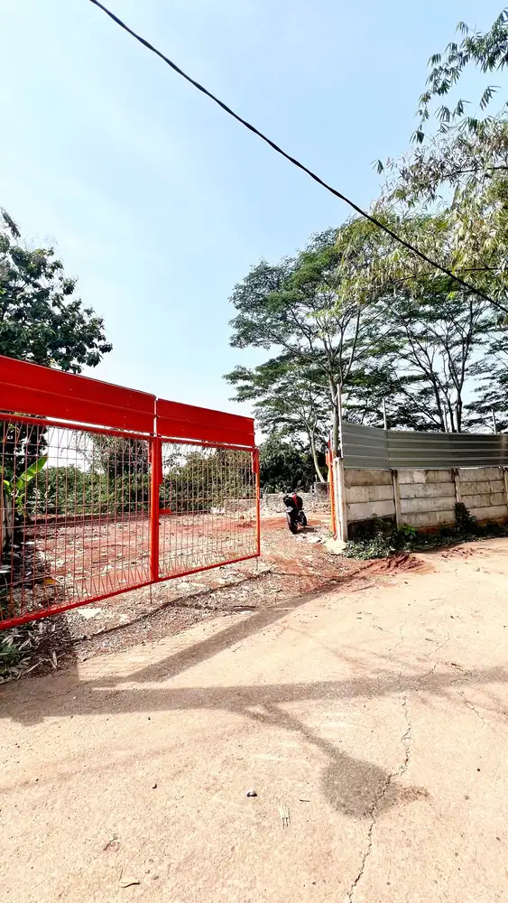 TANAH KAVLING SUDAH DITEMBOK KELILING DI SURADITA CISAUK