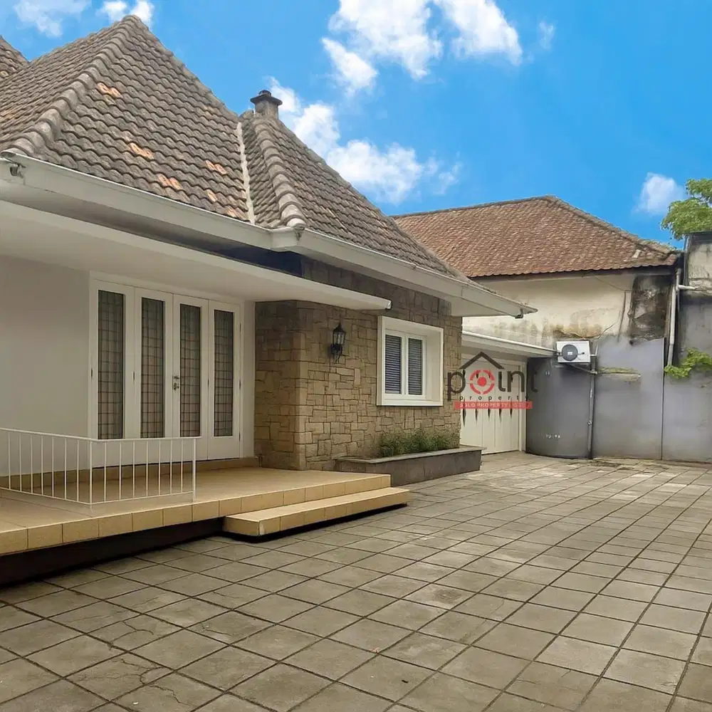 Bangunan Kuno Terawat Hitung Tanah Luas Tengah Kota Solo