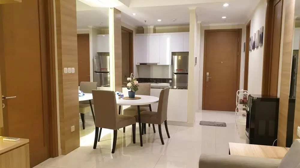 DiSewa Apartemen Kondominium Taman Anggrek 2Br, dekat Central Park, RS