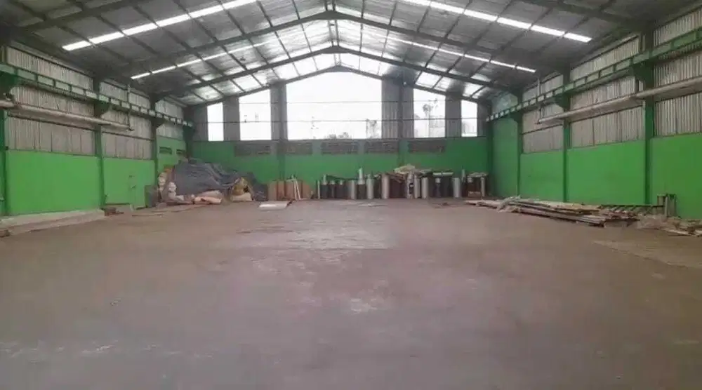 DIJUAL CEPAT GUDANG 1000MTR IDR5M JAMBE TANGERANG AKSES KONTAINER 40FT