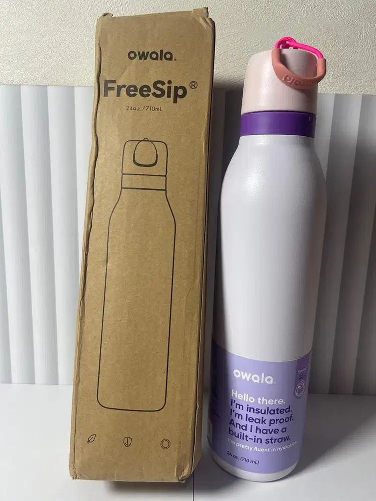 Jual Murah! Owala Twist Pink-Purple/Dreamy Field 24oz ORIGINAL