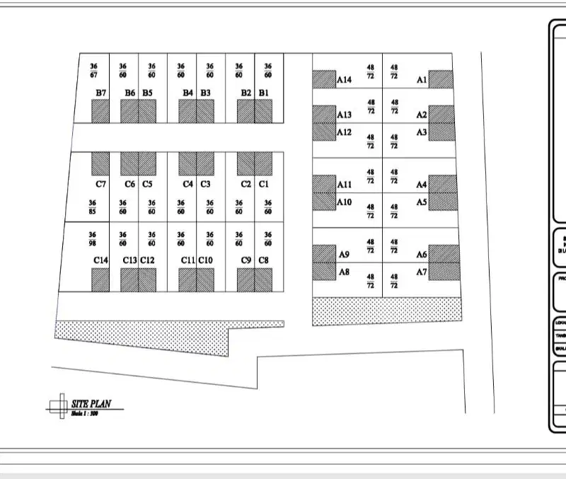 kavling siap bangun bangun Cinere typ 72 , 3,6jt/mtr
