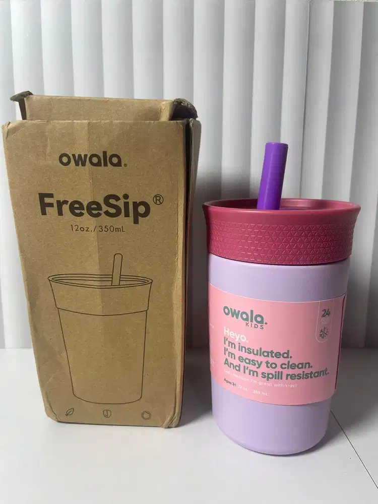 OWALA Kids' Tumbler 12oz - Lilac Rocket Original