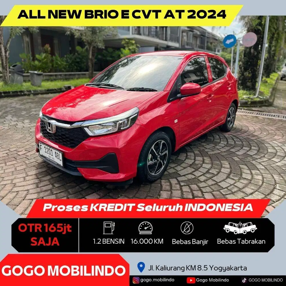 [Dp5jt] All New Brio E CVT Matic 2024 ISTIMEWA Kredit Murah