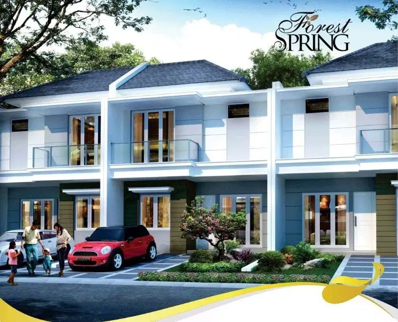 Open 1 Unit Tipe 91/84 Royal Spring Cluster Forest Spring
