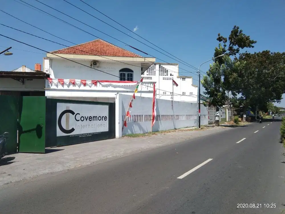 Gudang/Pabrik Bagus Luas 6735m² Sukoharjo