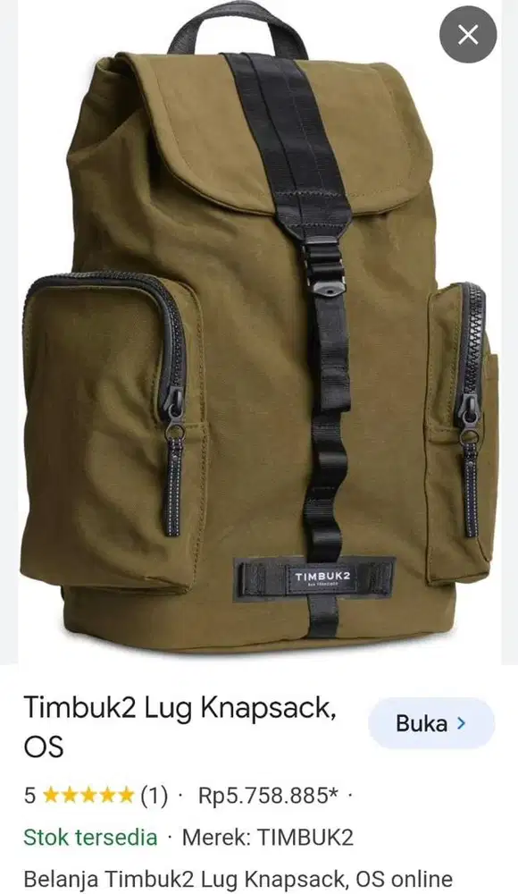 Preloved bagpack Timbuk2 vintage