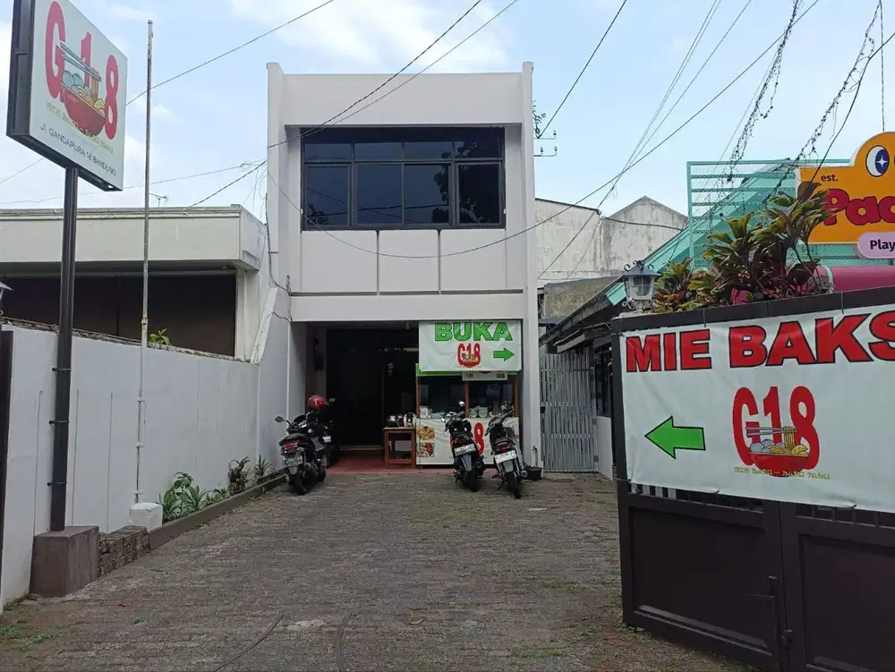 Ruko untuk usaha mainroad gandapura sayap Riau dekat kawasan bisnis