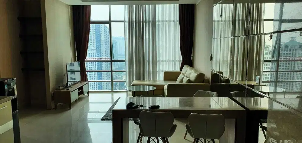 Apartemen Sahid Sudirman Residence 2 BR Fursnished