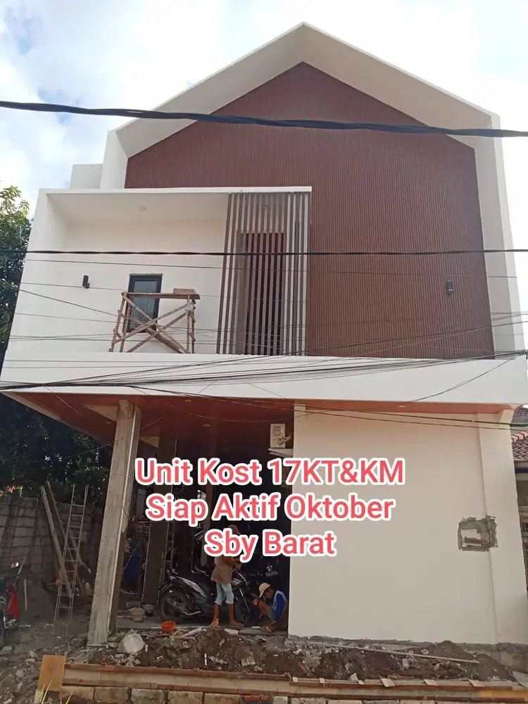 Kost Baru Full Furnish, Kemlaten Dekat Raya Mastrip, Wiyung