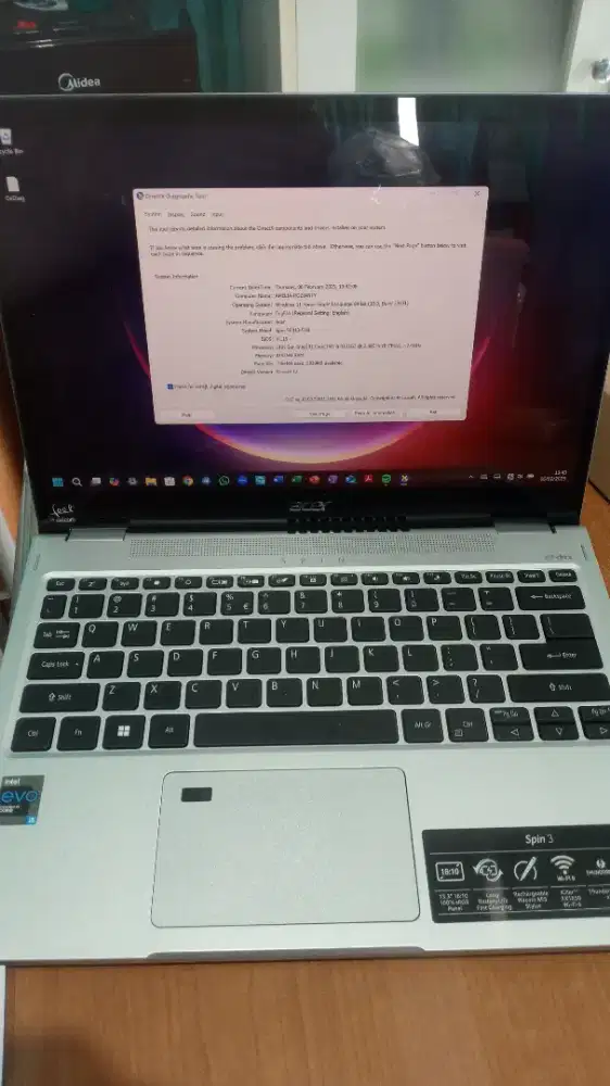 Laptop Acer dijual