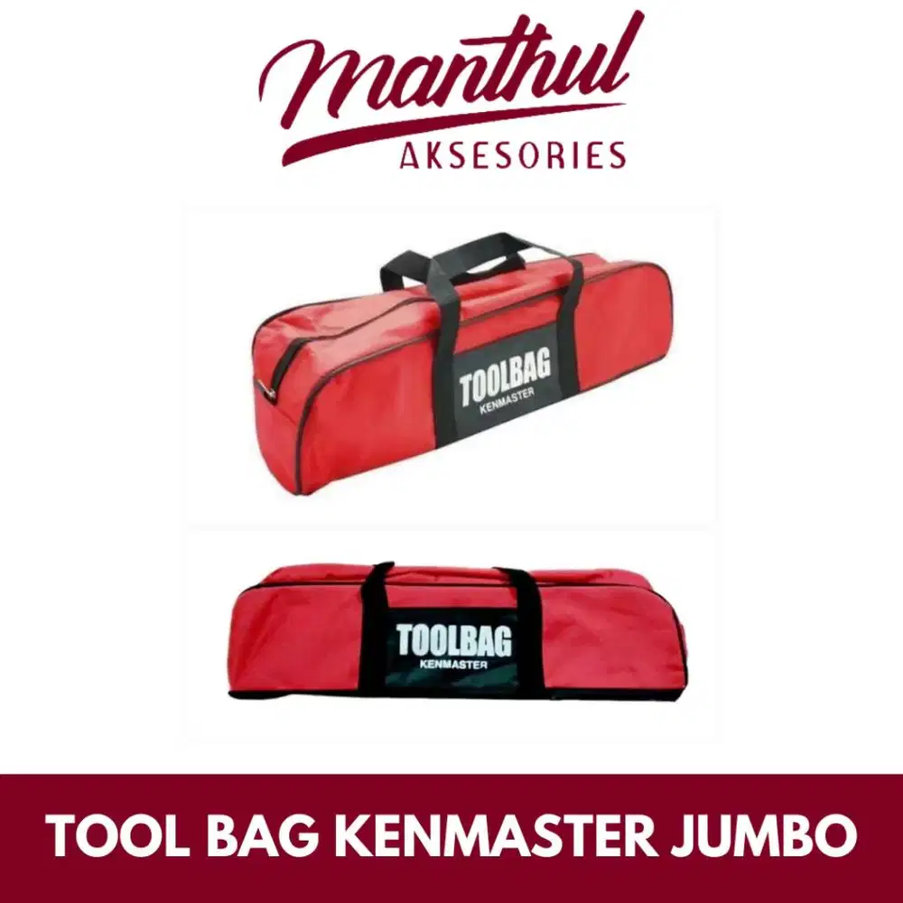 Kenmaster Tool Bag Jumbo Tas Perkakas Kunci Toolkit Toolbag
