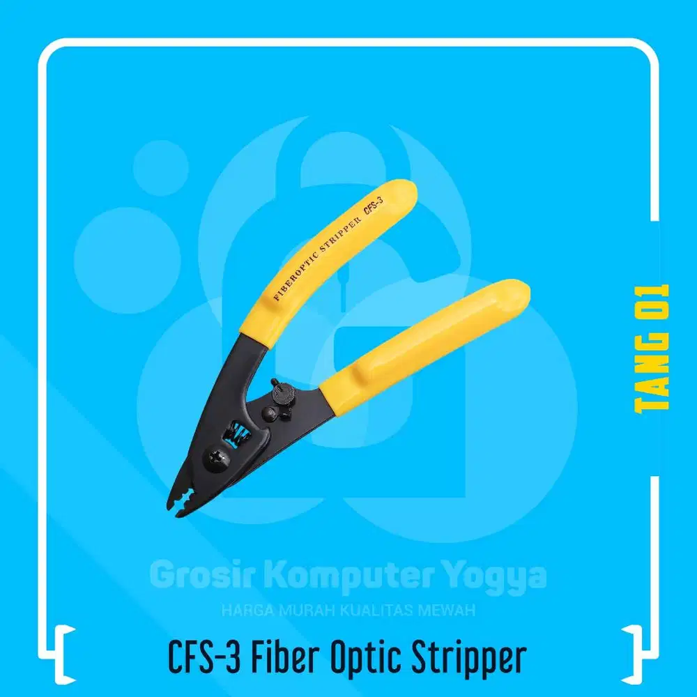 Tang FO CFS-3 Fiber Optic Stripper 3 Hole Pigtail Pliers