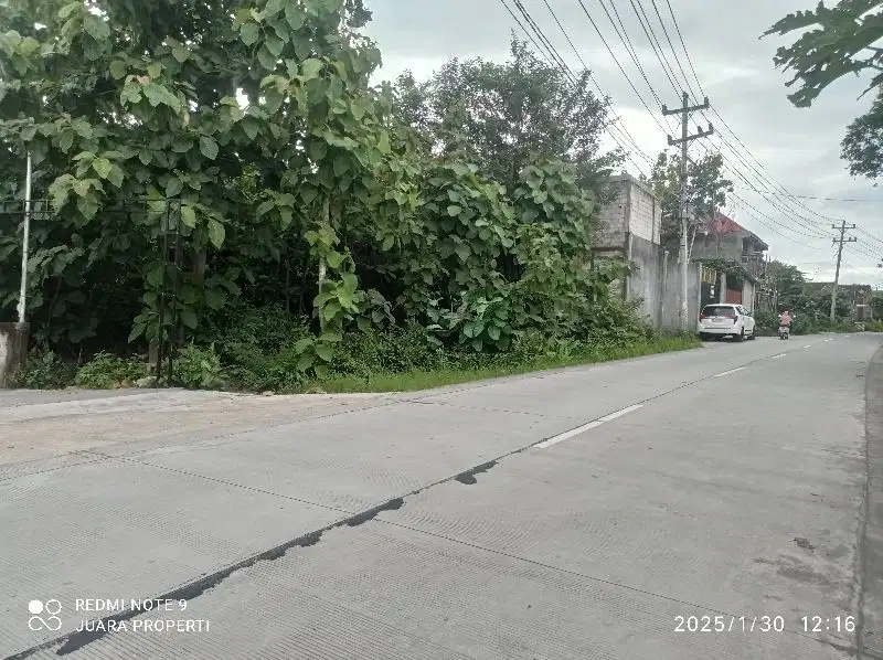 TANAH JALAN RAYA SELOKATON DEKAT TOL PINTU TOL GONDANG REJO SOLO