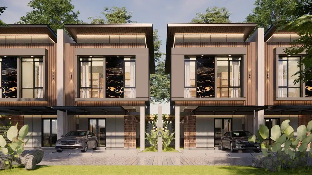 Rumah baru 2 lantai urban farming dekat kampus widyatama Cikutra