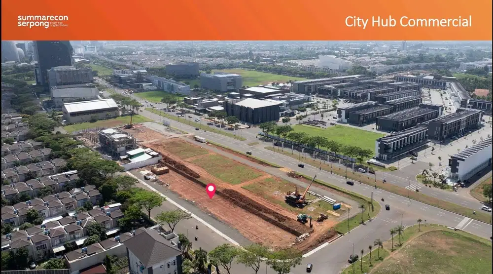 Kavling Komersial City Hub Summarecon di Boulevard Gading Serpong
