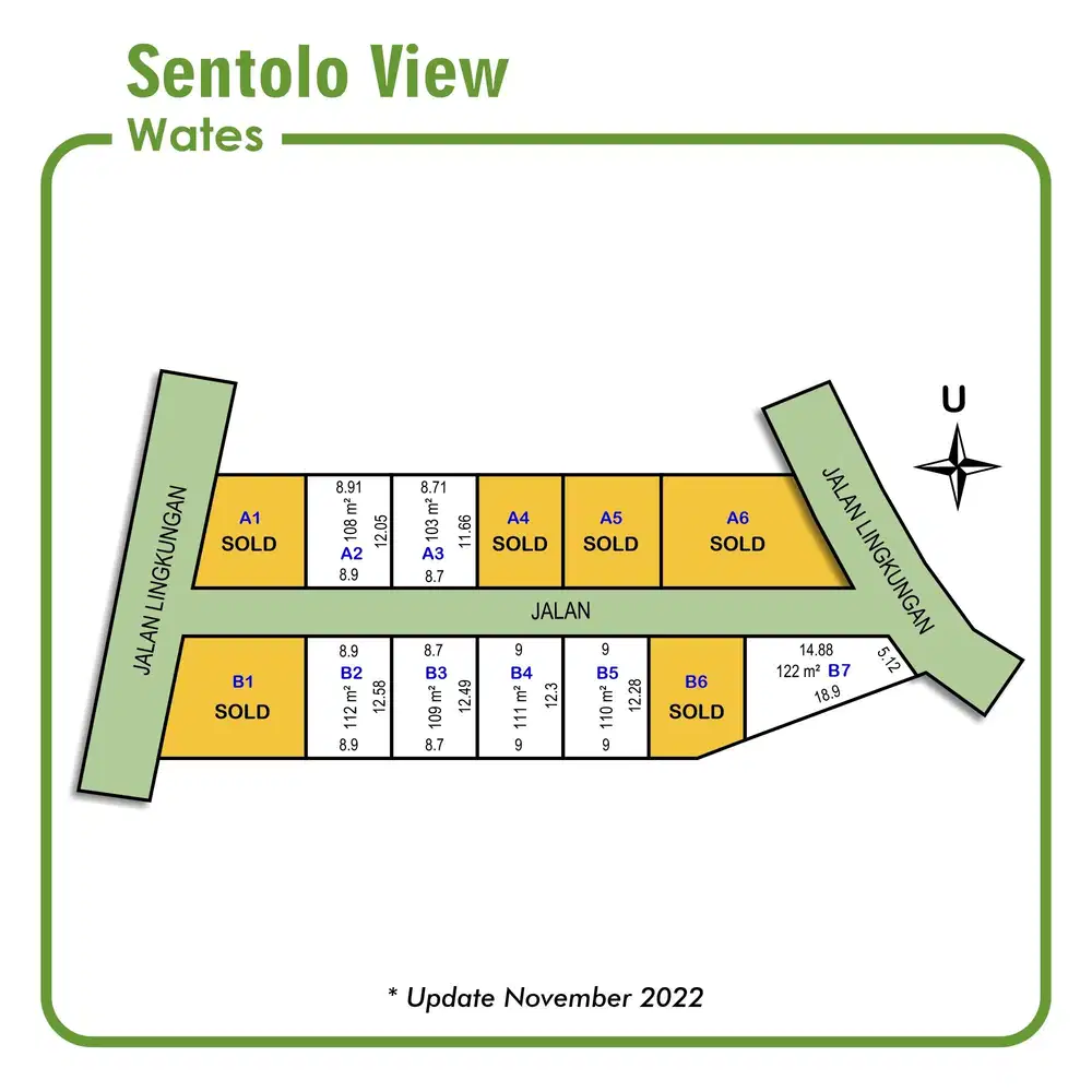 Sentolo Wates; Kavling Strategis Cocok Bangun Home Stay