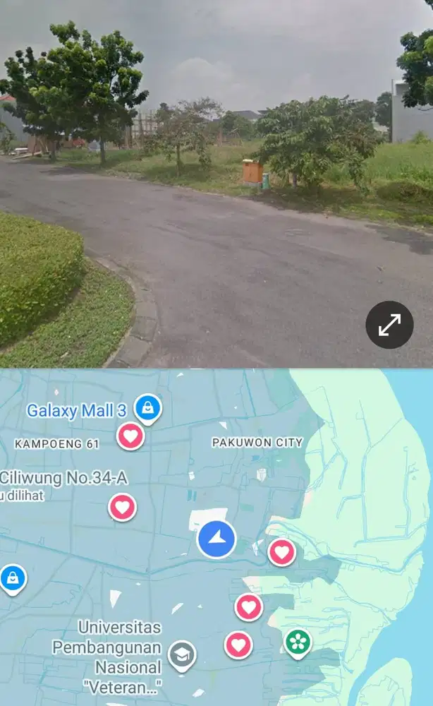 DIJUAL TANAH KAVLING PERUM PURI GALAXY CLUSTER LOTUS GARDEN DEKAT GM
