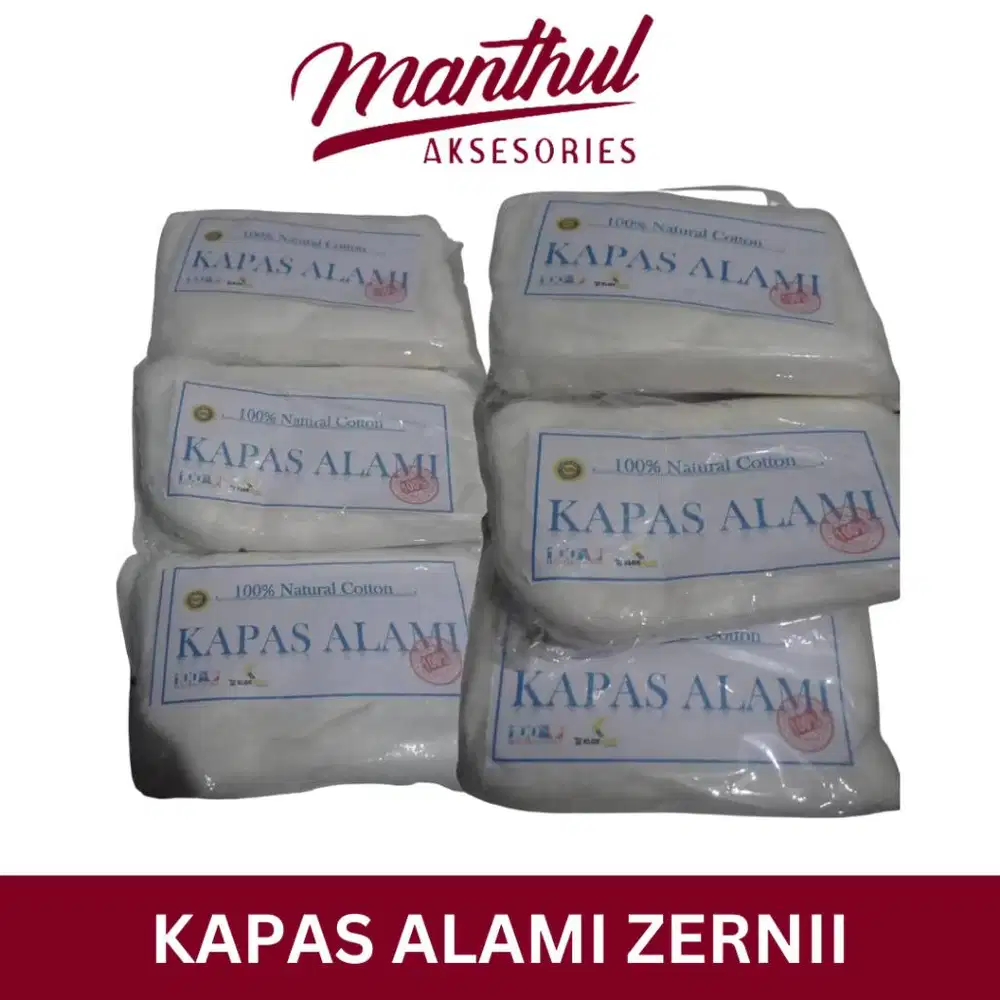 Kapas Alami Refill Filter Zernii Untuk 3-4 Kali