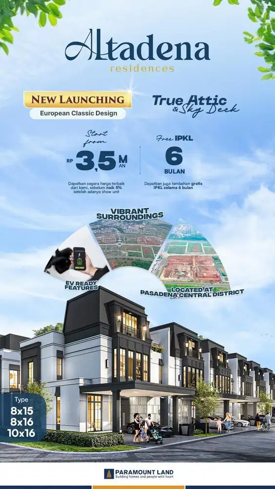 Rumah Viral Altadena Serpong Paramount Land