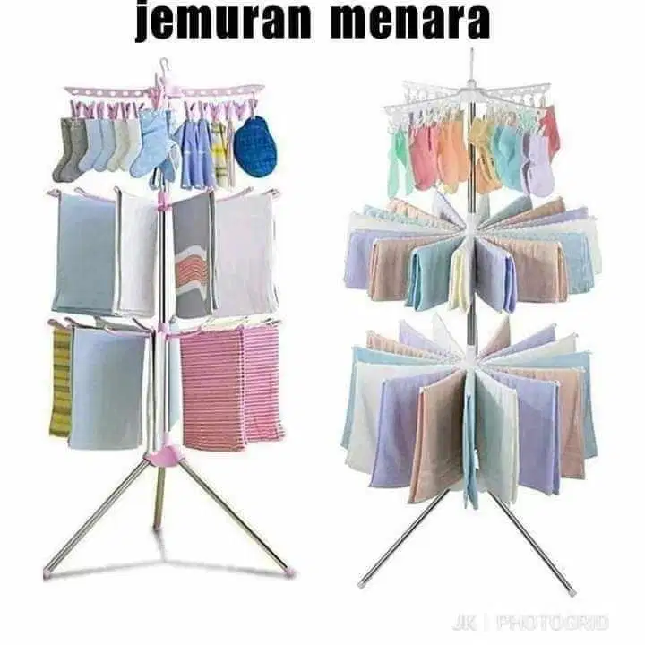 Ready Stock Jemuran Menara