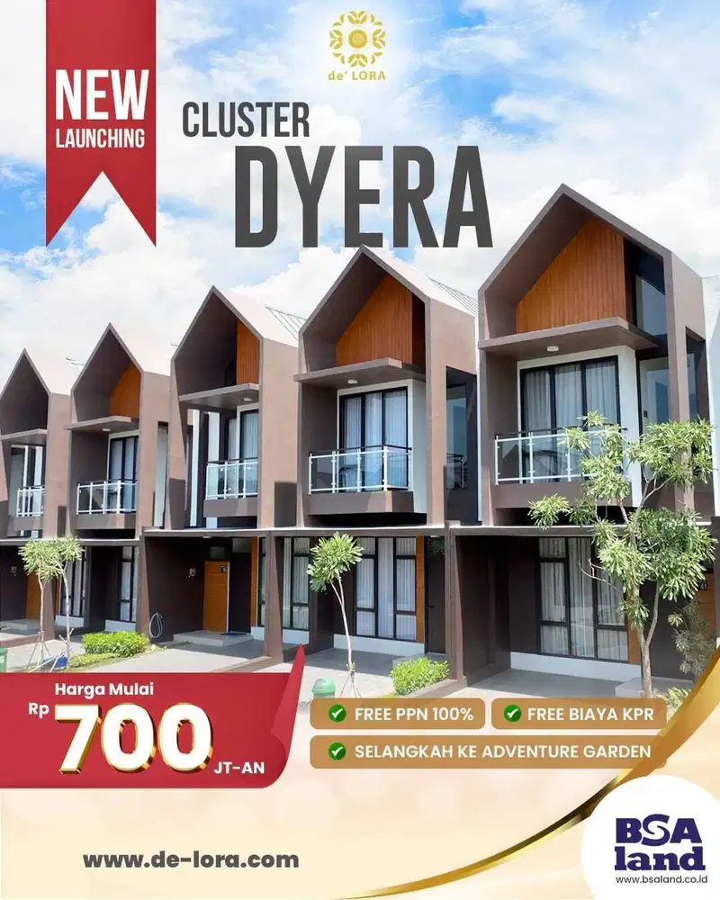 Ready Stok Delora Parung Panjang Dekat Stasiun dan Toll Legok BSD