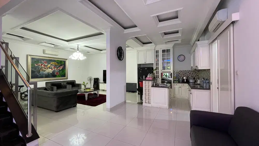 Rumah Gading Serpong Cluster Serenade Lake 225m2 Full Furnished