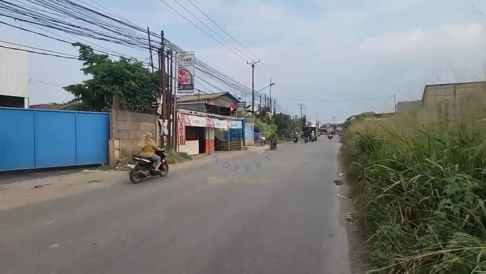 Tanah Sewa Cocok U Padel di Jl Raya Legok dekat BSD dan Gading Serpong