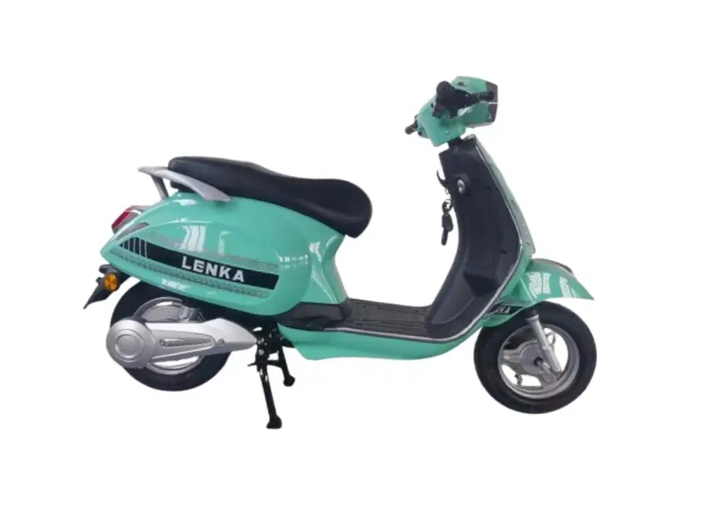 Motor Listrik atau Sepeda Listrik Lenka Hiro Hijau Tosca