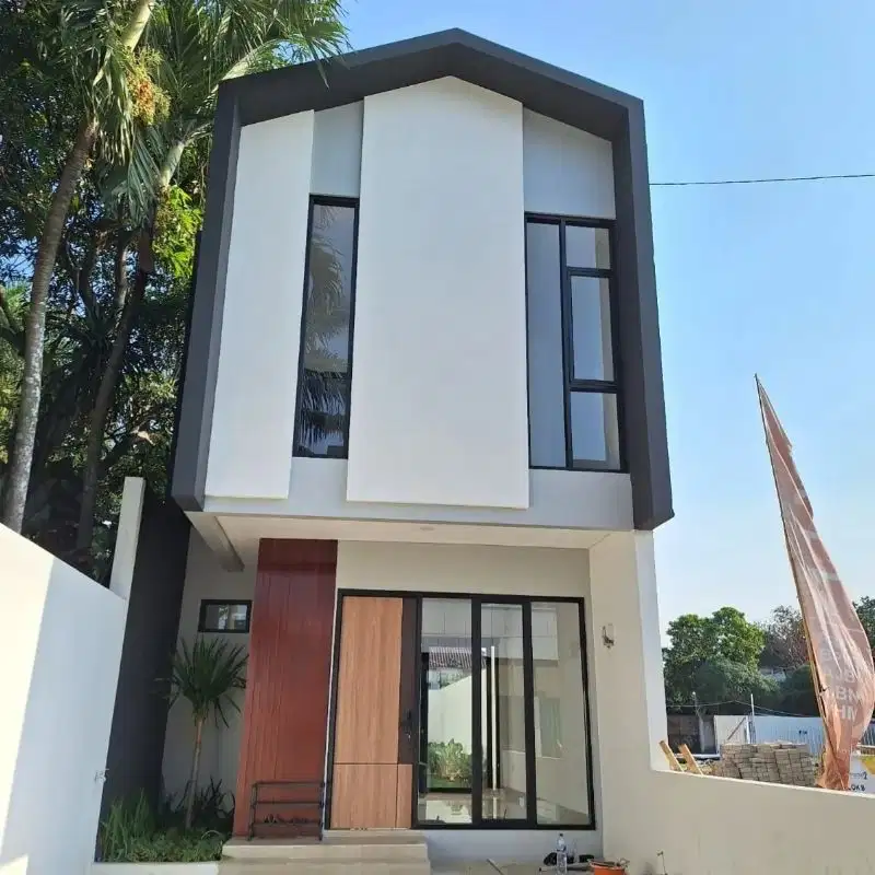 Rumah Milenial 2 Lantai Tanah Lega Kualitas Bata Merah dkt Pondok Cabe