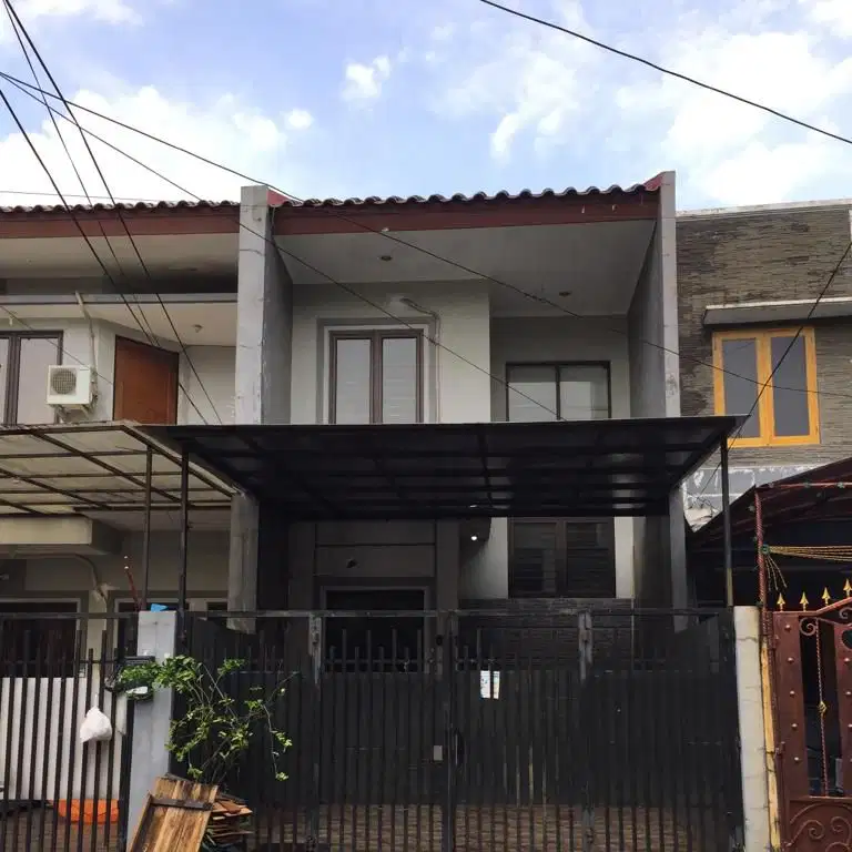 Kepa Duri Jalan Duri Mas Rumah 2 Lantai Depan Taman