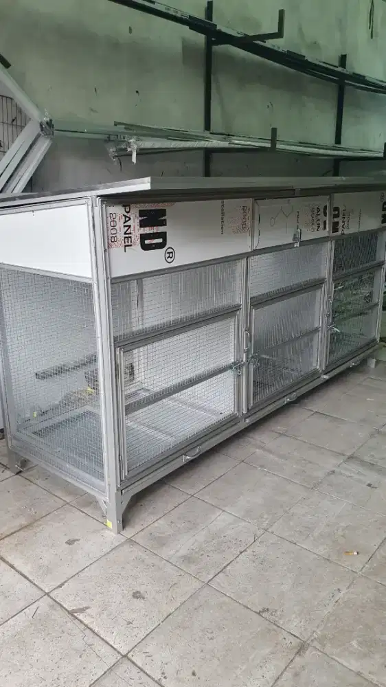 Kandang ayam 3 ruang besar