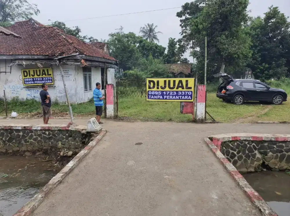Dijual Tanah Kebun Sawah Tepi Jalan Raya Atang Senjaya Bogor