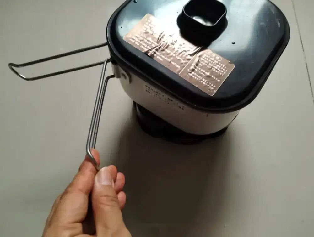 Kompor traveling /Sanyo Traveling Cooker Set - made in Japan