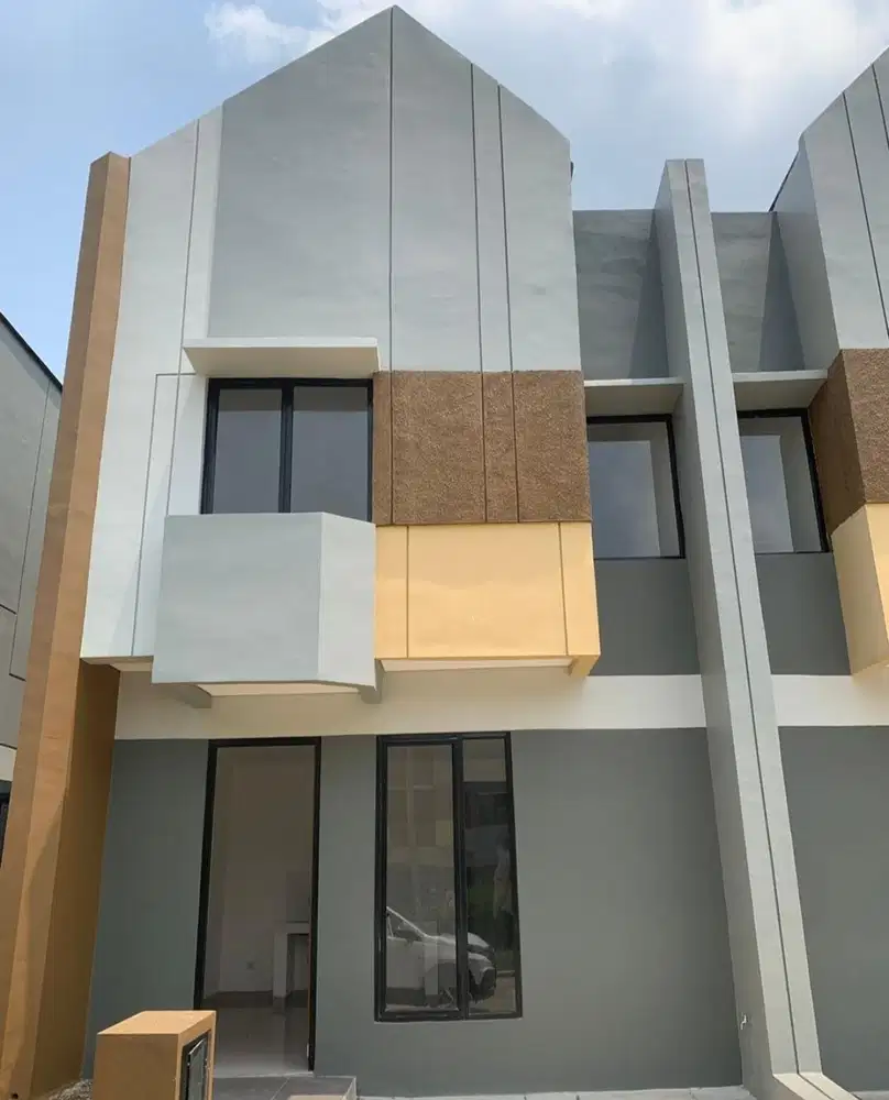 Dijual BU rumah baru dengan konsep alam terbuka