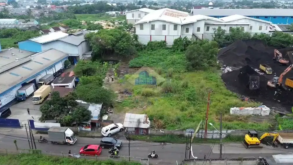 Dijual Tanah Area Industri Strategis di Cukanggalih, Curug - Tangerang. Akses Container 40 Feet!