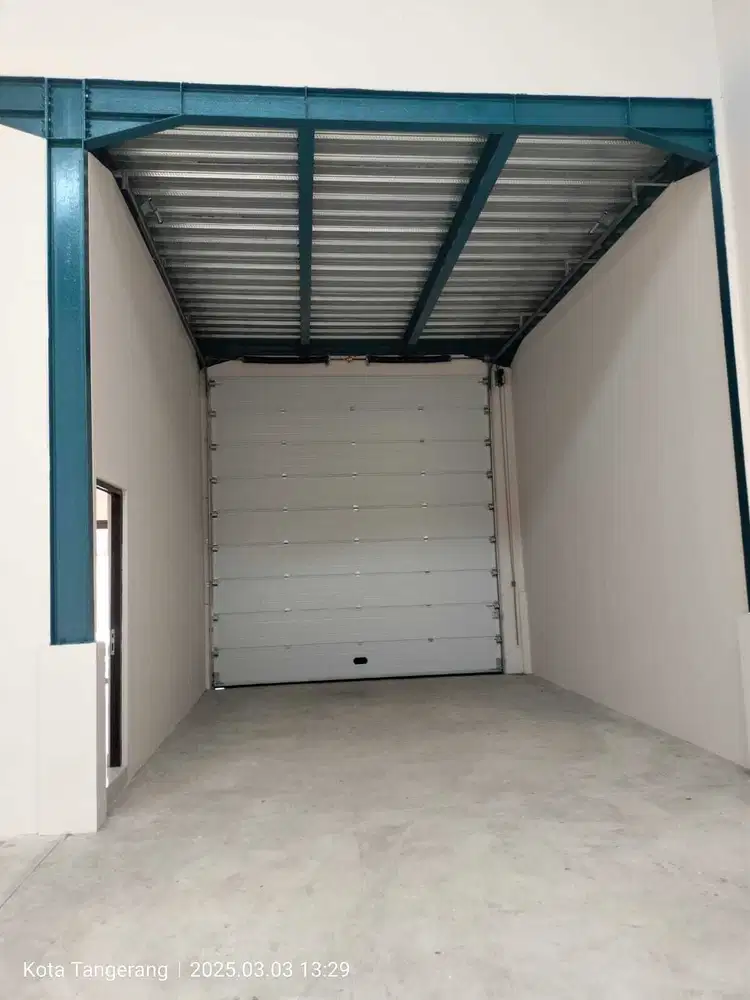 DISEWAKAN GUDANG BARU DI PERIUK TANGERANG ADA OFFICE BISA 40FEET