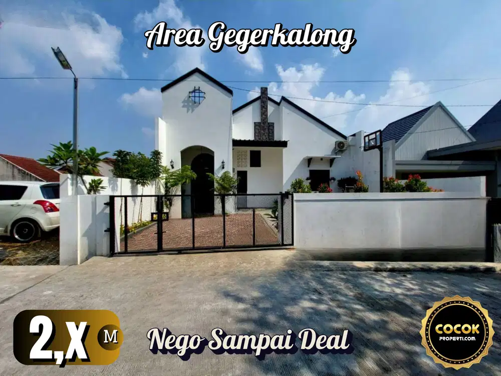 RUMAH NUANSA MODERN CLASSIC KAWASAN SARIWANGI BANDUNG UTARA