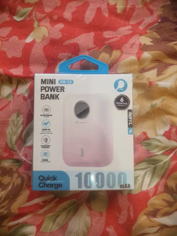 FLASHSALE [BARU] Mini Powerbank MURAH Merk SiBYL 10.000 mAh